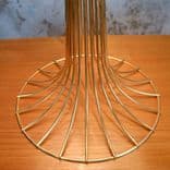 Kinkeldey Tischleuchte Nahansicht Messingsockel