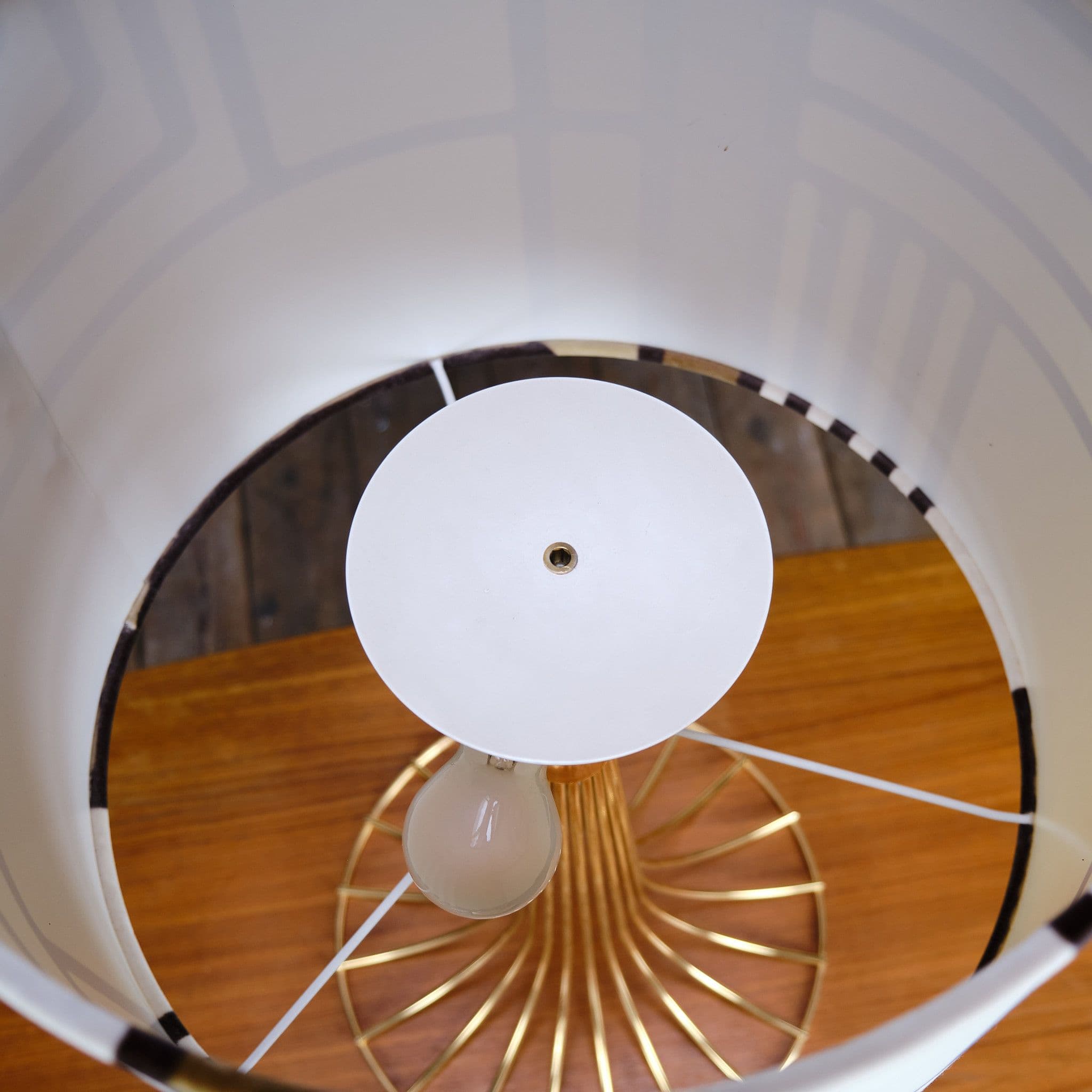 Kinkeldey Tischleuchte Ansicht von Oben